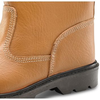 Beeswift Rigger Boot Unlined Tan alternative