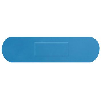 Hygioplast Detectable Medium Strip Plasters 100 Blue (100 Pack)