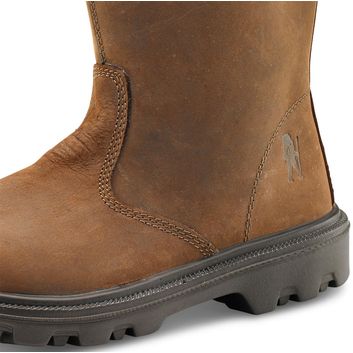 Beeswift Sherpa Dual Density Pu Rubber Rigger Boot Brown alternative