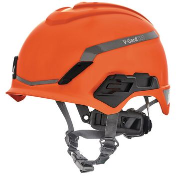 MSA V-Gard H1 Non Vented Safety Helmet Orange