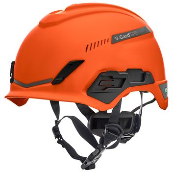 MSA V-Gard H1 Tri-Vented Safety Helmet Orange