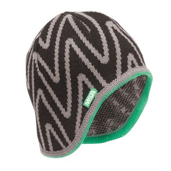 MSA V-Gard Hard Hat Liner Knit Cap Black/Grey