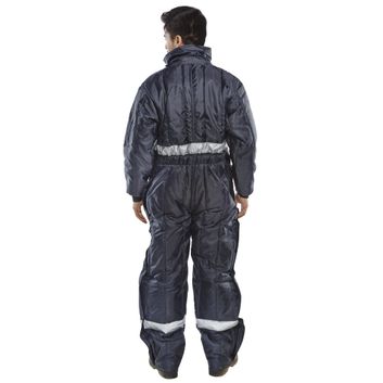 Beeswift Coldstar Freezer Coverall Navy Blue alternative