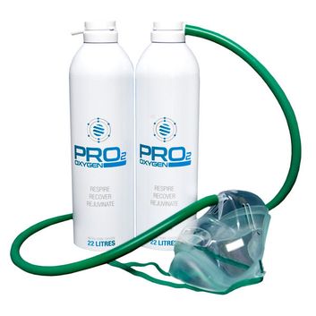 Pro2 Oxygen And Masks X2 White