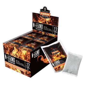 Ergodyne N-Ferno Hand Warming Packs White (40 Pack) alternative