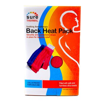 Sure Thermal Back Warmer Microwave Heat Pack Red (3 Pack)