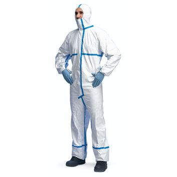 DuPont Tyvek® 600 Plus Disposable Coverall White