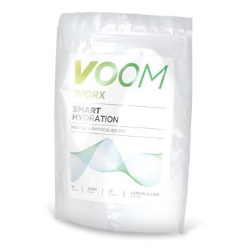 Voom Worx Lemon And Lime 20 Serving Pouch 200G White