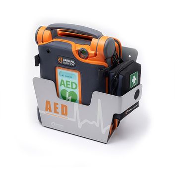 Zoll G5 Defibrillator Metal Wall Bracket Grey