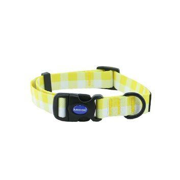 Ancol Soho Pet Patterned Collar Yellow Check alternative