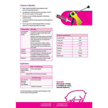 NETTEX StimuLife Pig Health 6 x 80ml Cartridges alternative