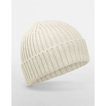 Beechfield Organic Cotton Kids Beanie Almond