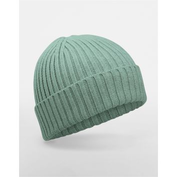 Beechfield Organic Cotton Kids Beanie Dusty Green