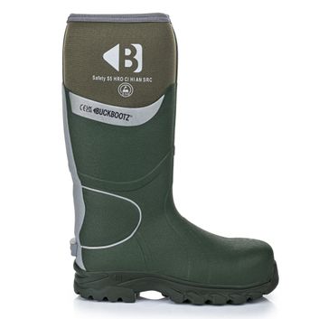 Buckler Buckbootz S5 BBZ8000GR Green Safety Wellington Boots alternative