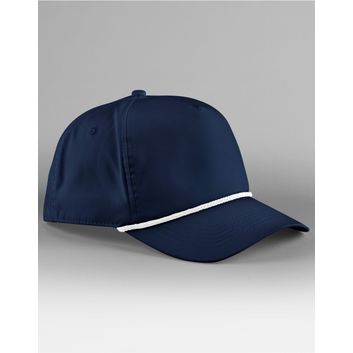 Beechfield Rope Detail Golf Cap Navy/White