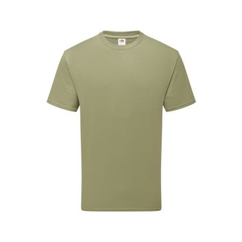 Fruit Of The Loom Pure Cotton T Classic Olive Green