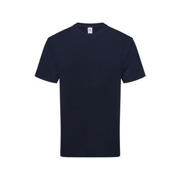 Fruit Of The Loom Pure Cotton T Deep Navy