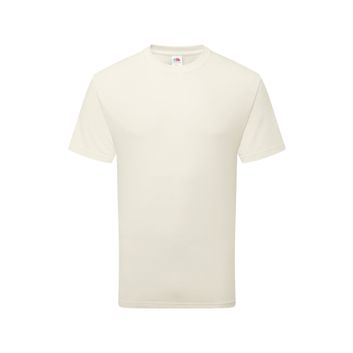 Fruit Of The Loom Pure Cotton T Natural