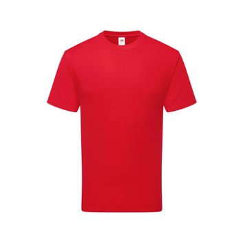 Fruit Of The Loom Pure Cotton T Red