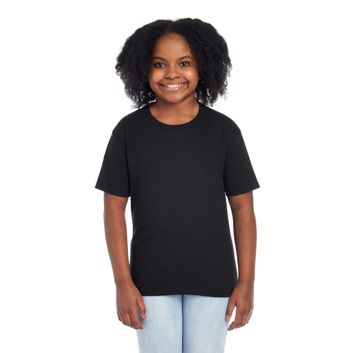 Jerzees Eco Youth Premium Organic T Black
