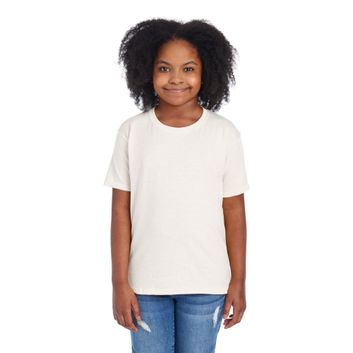 Jerzees Eco Youth Premium Organic T Natural