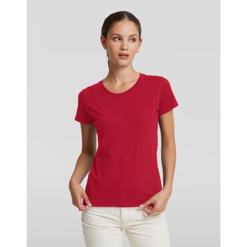 Russell Ladies' Authentic Classic T Classic Red