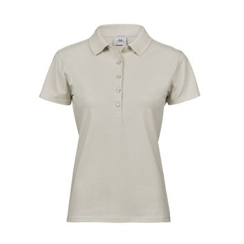 Tee Jays Ladies' Luxury Stretch Polo Cement