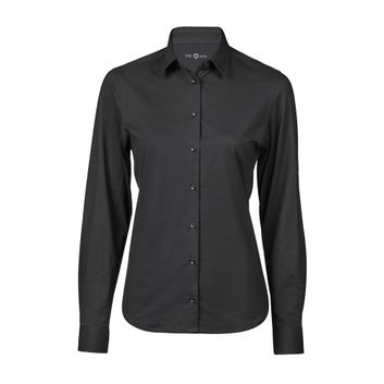 Tee Jays Women's Active Stretch Shirt Black