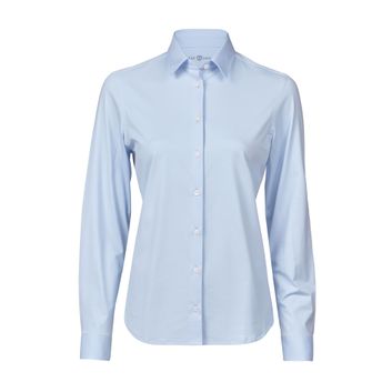 Tee Jays Women's Active Stretch Shirt Light Blue