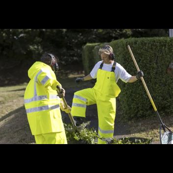 Guy Cotten Hitflash Waterproof Hi Vis - Yellow Bib &amp; Brace Trousers alternative