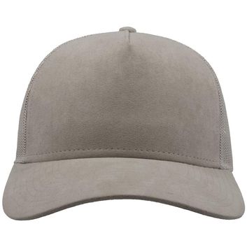 Atlantis Rapper Suede 5 Panel Trucker Cap alternative