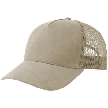 Atlantis Rapper Suede S 5 Panel Sustainable Trucker Cap alternative