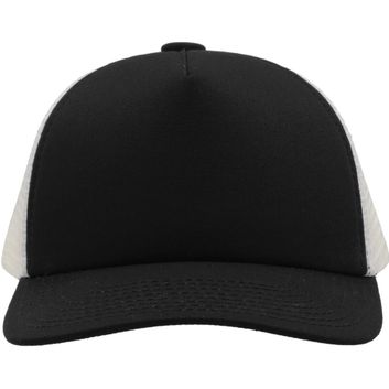 Atlantis Record Mid Visor 5 Panel Trucker Cap