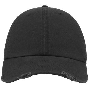 Atlantis Dad Hat Destroyed 6 Panel Cap alternative