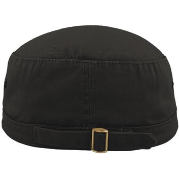 Atlantis Urban Military Cap Chino Cotton - Black alternative
