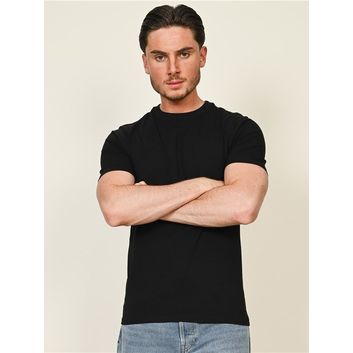 Casual Classics Ringspun Combed 180 Muscle T-Shirt - Black