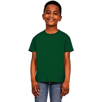 Casual Classics Ringspun Youth Classic T-Shirt 150 - Forest Green