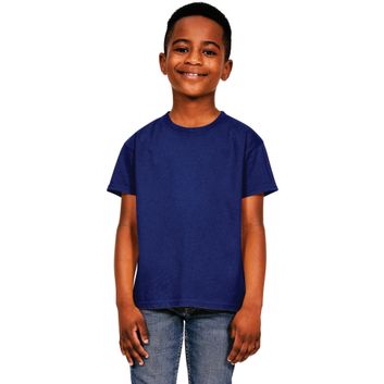 Casual Classics Ringspun Youth Classic T-Shirt 150 - Navy Blue alternative