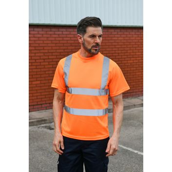 Korntex High Vis T-Shirt - Orange alternative