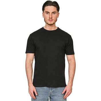 Casual Classics Ringspun Combed 240 Slim Interlock T-Shirt - Black
