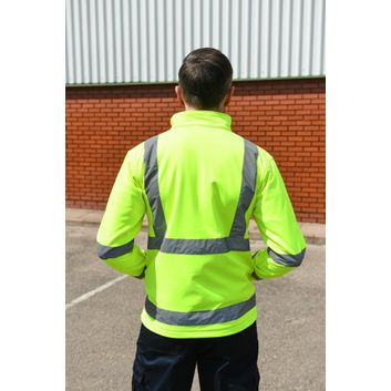 Korntex High Vis Premium Softshell Jacket - Yellow alternative