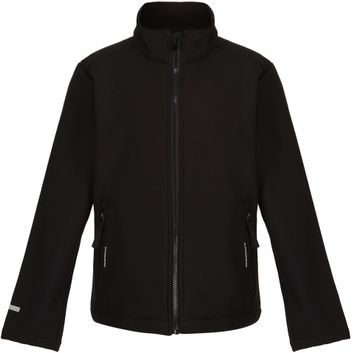 Regatta Professional Ablaze Printable Softshell Kids - Black/Black alternative