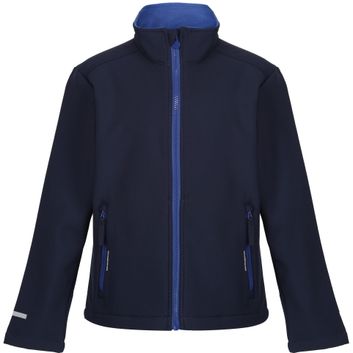 Regatta Professional Ablaze Printable Softshell Kids - Navy/New Royal alternative