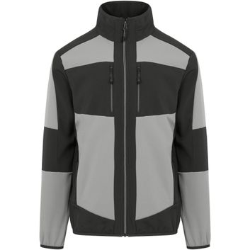 Regatta Professional Evolve Unisex 2 Layer Softshell Jacket - Mineral Grey/Ash