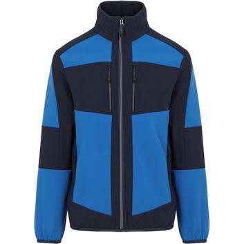 Regatta Professional Evolve Unisex 2 Layer Softshell Jacket - Strong Blue/Navy alternative