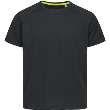 Stedman Mesh Raglan 140 Kids - Black Opal