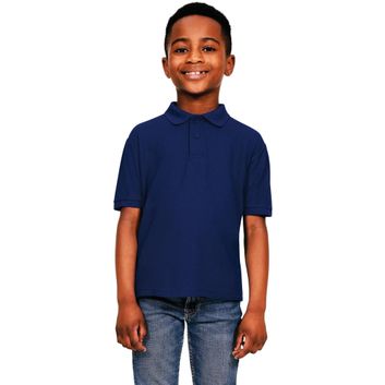 Casual Classics Classic Polycotton Pique Polo 190gm Kids - Navy Blue alternative