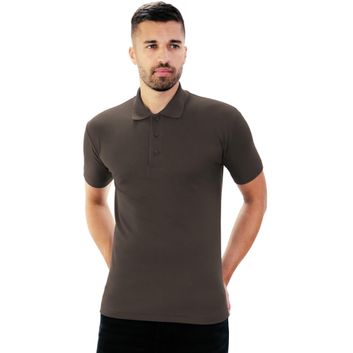 Casual Classics Classic Polycotton Pique Polo 190gm Mens - Charcoal alternative