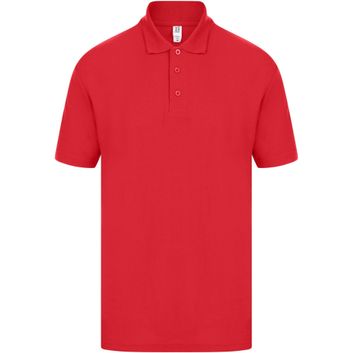 Casual Classics Classic Polycotton Pique Polo 190gm Mens - Red