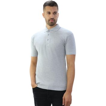 Casual Classics Classic Polycotton Pique Polo 190gm Mens - Sport Grey
